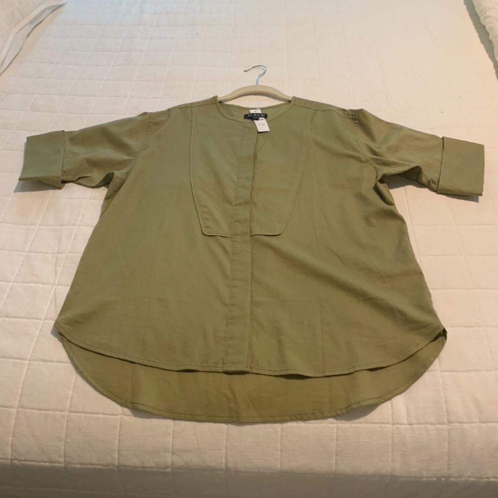 J Crew Tuxedo Tops - Picture 2 of 4